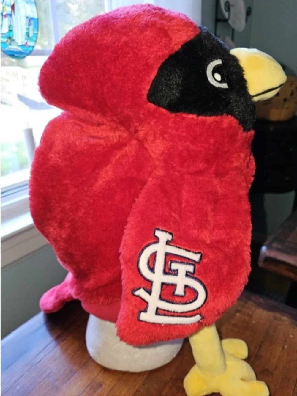 St Louis Cardinal Plush Hat